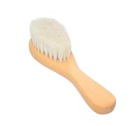 Healifty Bath Brush Wooden Handle Natural Wool Soft Body Scrubber for Newborns and, Gentle Shower Brush and Back Scrubber for Sensitive Skin