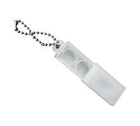 Healifty Battery Case Holder with Keychain Portable Storage Box for Button Cell Batteries Compact Organizer for Travel and Home