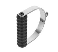 Healifty Bicep Pull Bar Biceps Training Handle Steel Black 5mm Wall Thickness Wear Resistant Non Slip Drop Resistant for Multiple Purposes and Multiple Places