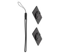 Healifty Bike Phone Holder Mount with Adhesive Back, Compatible with Garmin Computer Base (Square), 2pcs Cycling Handlebar Phone Stand for Navigation and Sports Gadget Use