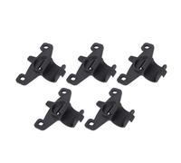 Healifty Bike Pump Holder Clip Lightweight Nylon Pump Fixing Bracket 5pcs with Silicone Wrap Band Easy Install and Sturdy for Cycling in Most Weather Conditions