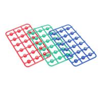 Healifty Bingo Balls Lottery Balls for Entertainment Multi-Color Small Sphere Sturdy Handheld Raffle Game Props Suitable for Party Activity and Lottery Draw