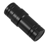Healifty Black Plastic Billiard Cue Joint Protectors 3/8x10 Threaded Caps | Cue Shaft Dust Cover, Anti Loosen Fit, for Storage and Tournament Play, Black Finish