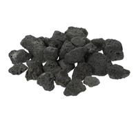 Healifty Black Volcanic Lava Rock Aroma Stone 2-3cm 500g Pack Fish Tank Decoration Aquarium Planter Flowerpot Landscaping Adornment