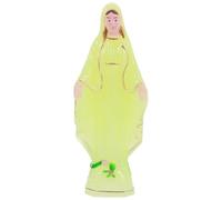 Healifty Blessed Mother Virgin Mary Figurine Statue Blessed Virgin Mother Mary Figurine Character Sculpture for Living Room Table Stand Decoration, 15. 4cm
