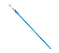 Healifty Blue 466mm Guitar Truss Rod with Spoke Wheel Nut, Two-way Adjustment Tool for Electric Guitar and Bass, Luthier Instrument Accessory Replacement Part