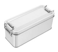 Healifty Box Cookie Tins & Jars - Family Size Chocolate Crackers & Cookies, Loose Tea Tins with Lids - Empty Cans & Cake Storage