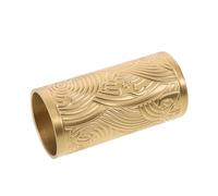 Healifty Brass Round Railing End Cap for Metal Tubes and Balcony Railings, Decorative and Elegant Post Cover Long-Term Protection, for Bedroom and DIY Projects