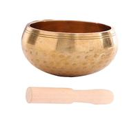 Healifty Buddhist Bowl Singing Bowl and Rod Himalayan Meditation for Yoga Sound Therapy