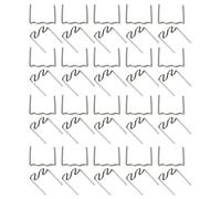 Healifty Car Bumper Repair Welding Rods Sturdy Auto Welding Wire 1000pcs Steel Wave Staples for Stitching Long Cracks Plastic Materials Repair