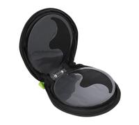 Healifty Car CD Organizer Storage Case with Reinforced Handle Portable Oxford Fabric DVD Holder for Travel and Home Use Compact Media Storage for Car Office Living