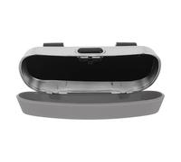 Healifty Car Sunglasses Case Visor Organizer Press to Open Eyewear Storage Box for Driving Auto Accessories Fits Vehicles Interior