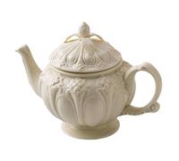 Healifty Ceramic Milk Pot Embossed Vintage British Style Coffee Kettle for Afternoon Tea Food Grade Sturdy Material with Ergonomic Handle Suitable for Coffee Milk Juice and More