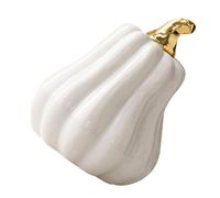 Healifty Ceramic Pumpkin Decor Creative Halloween Table Accent Unique Ceramic Pumpkin Ornament for Home Party Easy to Clean Stylish Fall Decorations for
