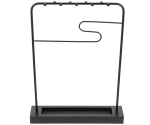 Healifty Chinese Style Iron Art Calligraphy Brush Pen Rack with Cloud Pattern Multi-purpose Desktop Pen Hanging Rack for Chinese Brush for Arts and Crafts