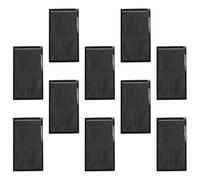Healifty Cigar Humidor Travel Bags Plastic Moisturizing Pouch 10pcs Reusable for Business Trips