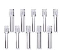 Healifty Clear Lip Gloss 10Pcs Essential Oil Roller Bottles Plastic Roll on Lip Balms Bottles Refillable Perfume Sample Bottles Lipstick Tube Empty Lip Balm Containers 6. 5ML Clear Clear Lipgloss
