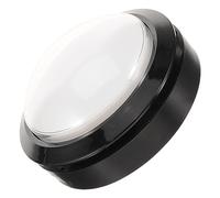 Healifty clock for blind talking clock button mechanism convenient button for blind large talking button with lights Responder Metal big button 100mm small tools white
