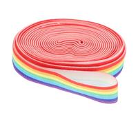 Healifty Colorful Elastic Chinese Jump Rope Adjustable Rubber Stretch Skip Rope Game for Adults Family Indoor Outdoor Activity