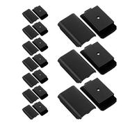 Healifty Controller Battery Compartment Cover 20pcs Plastic Replacement for Wireless Gamepad with Classic Style