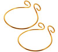 Healifty Cosplay Headbands 2pcs Metal Monkey King Hairbands 6mm for Kids Party Performance Children’s Costume Accessories