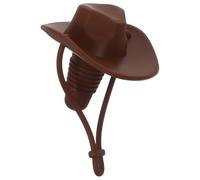 Healifty Cowboy Hat Silicone Wine Stopper Leak Bottle Cap Mini Hat Topper for Bottles Reusable Cowboy Theme Party Supplies and Western Cowgirl Party Favors