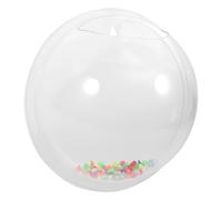 Healifty Creative Acrylic Wall Mounted Fish Tank Bowl for Small Fish round Shape Aquarium for Home Decor Stylish Wall Vase Suitable for Plants