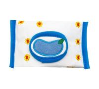 Healifty Creative Design White Oxford Cloth Dog Snuffle Space-saving Easy to Carry Dog Slow Feeding for Puppy Training