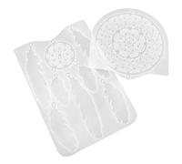 Healifty Creative Silicone Dream Catcher Resin Casting Mold for DIY Crafts, Easy to Clean and Demold, for Making Hanging Ornaments and Wall Decor