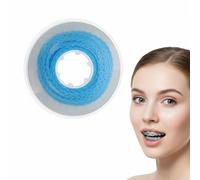 Healifty Dental Teeth Orthodontic Chain Elastic Power Chain High Rubber Band Spool for Braces Orthodontic Care Accessory Navy Blue