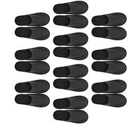 Healifty Disposable Hotel Slippers Non-Slip Portable Folding Slippers Spa Slippers for Home Guest Travel Airline Hotel and Short-Term Stay 10 Pairs