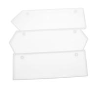 Healifty DIY Silicone Mold for Guide Road Sign and Welcome Door Pendant Making, Silicone Craft Mold for Brand Sign and Indicator Creation, for DIY Craft Projects