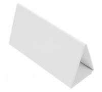 Healifty Erasable Tent Card Table Place Card Foldable Name Plate for Office Classroom Dining Table Display Small with Magnetic Folding Stand