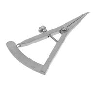 Healifty Eye Gauge Double Eyelid Measuring Ruler Stainless Steel Compact Lightweight Tool for Precise Eye and Brow Measurement in Cosmetic Procedures