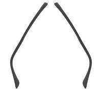 Healifty Eyeglasses Arm Legs Replaceable Temples 1 Pair Black Tr90