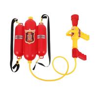Healifty Fireman Water Extinguisher Backpack, Kids High-capacity Soaker Toy with Adjustable Straps for Summer Birthday Pool Party Garden