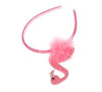 Healifty Flamingo Headband for Women Cute Tropical Hair Accessory for Birthday Parties Hawaiian Events and Cosplay Eye Catching Design for Festivals and Seasonal Celebrations