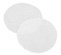 Healifty Gentle Makeup Remover Cloths Soft White Washable Facial Pads for Sensitive Skin, Elegant Creative Shape Suitable for Professional Makeup Artists, Reusable and Skin-friendly