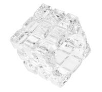 Healifty Glass Monomer Dish without Lid Dappen Dish 5X5X4.8Cm Stylish Sl asy to Clean Cosmetic Storage Organiser for Nail Salon Art Tools