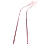 Healifty Glasses Replacement Arms Pair Metal Eyeglass Temple Legs with Transparent Sleeve for Sunglasses Reading Glasses Repair