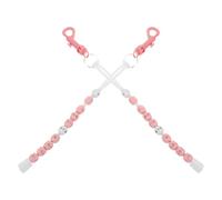 Healifty Golf Score Counter Beaded Bracelet for Women and Men 1 Pair Pink Plastic Golf Counting Beads Wrist Stroke Tracker and Training Aid