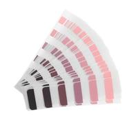 Healifty Gradient Sticky Index Tabs 3pcs Set - Large (60 Pcs), Medium (120 Pcs), Small (240 Pcs) Page Markers Labels for Notebooks, Binders, Files - Black to Pink Fade Color, Writable