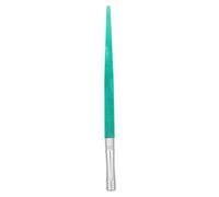 Healifty Green Resin Calligraphy Dip Pen Nib Holder with Metal Ring Fountain Pen for Artists Students Beginners Comfortable Grip for Precise Writing and Drawing Art Supplies