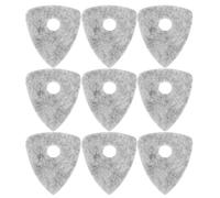 Healifty Guitar Picks Comfortable to Grip Ukulele Plectrums Wool Blend Felt 10pcs Easy to Carry Accessories for Acoustic, Bass and Classical Guitars