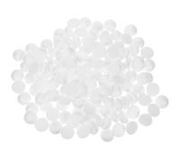Healifty Half Foam Balls: 200pcs 3cm Demi Sphere Polystyrene Balls Smooth Craft Foam for Diy Craft, Wedding, Christmas Decorations (3cm, White)