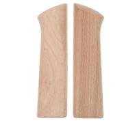 Healifty Handle Replacement Solid Wood Kitchen Handle Designed for Use with Enhanced Control and Comfortable Grip (2 Pcs