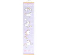 Healifty Hanging Height Ruler Adorable Design for Measuring Height Nordic Style Wall-hanging Pine Wood Oil Painting Growth Chart for Boys and Girls in Nursery Rooms
