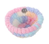 Healifty Hanging Snuggle Hut for Birds with Thick Coral Fleece Material Private Retreat Bird House for Conure and Parrot and Winter Warmth