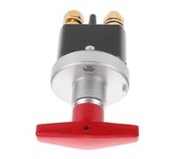 Healifty Heavy Duty Battery Disconnect Switch with Locking Plate Automotive Power Cut Off Device for Car Truck Rv Boat Durable Kill Isolator for Electrical System Safety