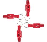 Healifty Heavy Duty Fishing Line Release Clip Ocean for 4pcs with Precise Sinking Speed Control Abs Material, Red Downrigger Tackle Weight Holder Release Clip Freshwater Fishing